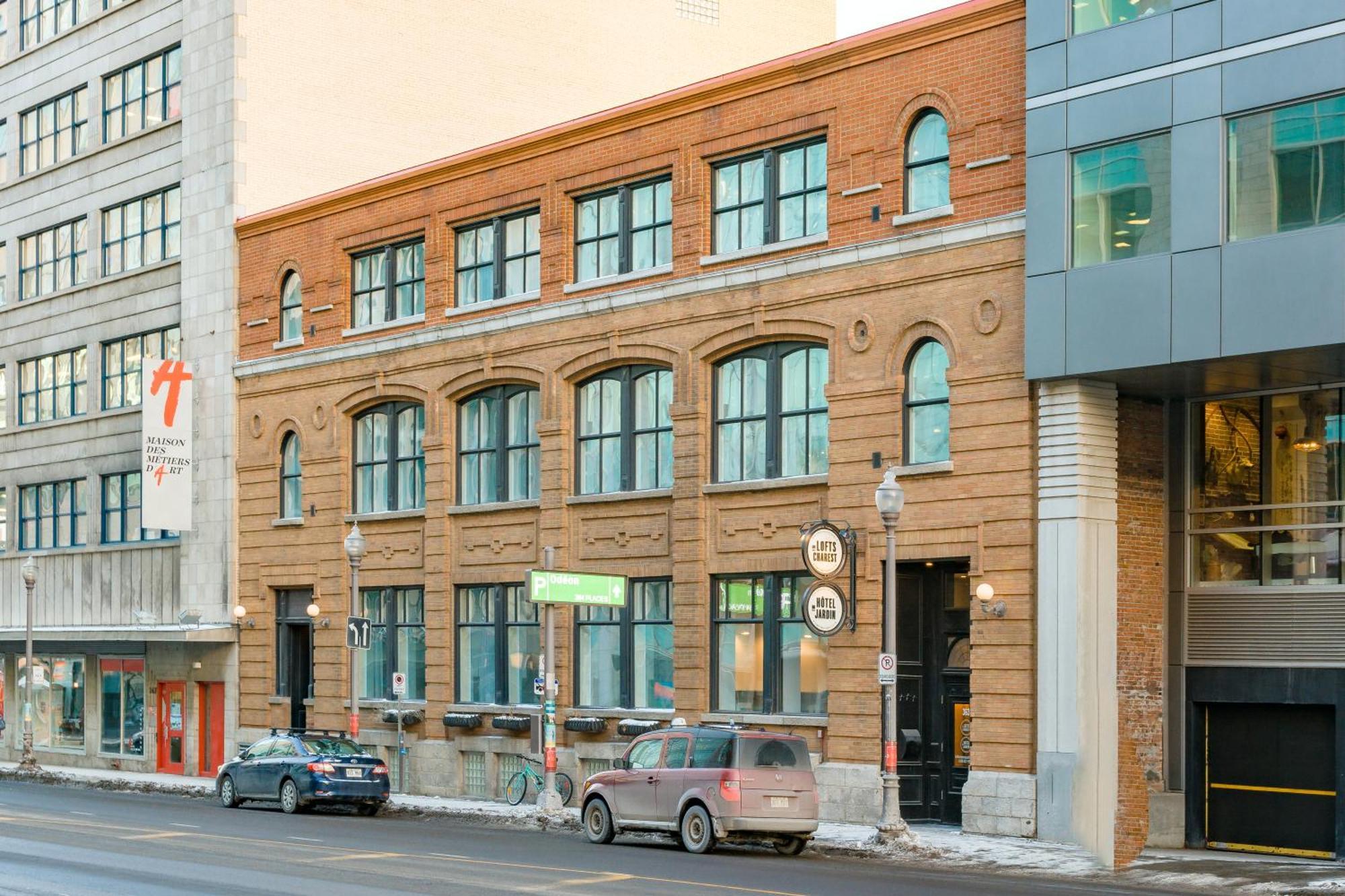 Hotel Du Jardin - Par Les Lofts Vieux-Quebec Buitenkant foto